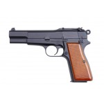 WE модель пистолета Browning HP Military GBB,металл